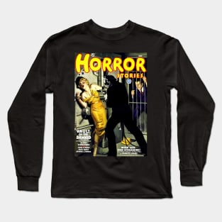 Horror Stories Magazine Cover July 1935 Long Sleeve T-Shirt